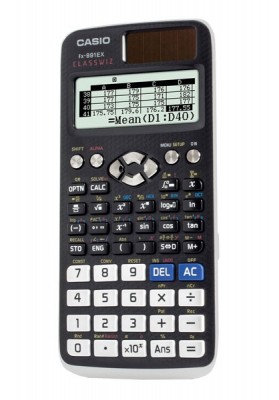 Kalkulator naukowy CASIO FX-991EX-B, 552 funkcje, 77x165,5mm, czarny