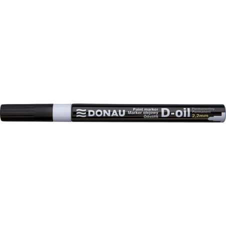 Marker olejowy DONAU D-Oil, okrągły, 2,2mm, biały