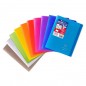 Zeszyt CLAIREFONTAINE Koverbook, A5+, francuska linia, 48 kart., 17x22cm, mix kolorów