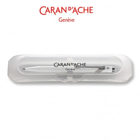 Etui na długopis lub ołówek CARAN D'ACHE, plastikowe, transparentne