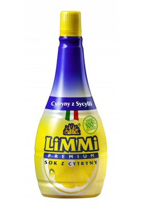 Naturalny sok LIMMI, 200ml, cytryna sycylijska