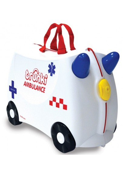 Jeżdżąca walizeczka trunki - ambulans abbie