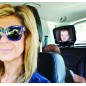 Regulowane lusterko do obserwacji dziecka w samochodzie