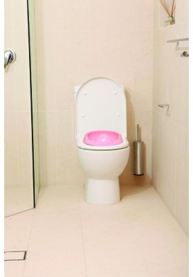 Nakładka na toaletę - różowa