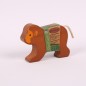 Małpka drewniania figurka bambusowa