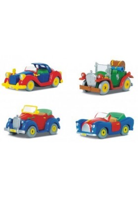 Auto Disney w skali 1:64 kolekcja1- Mickey,Scrooge,Donald,Goofy 1 szt.
