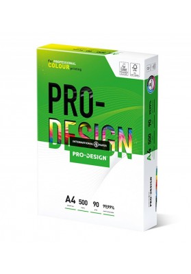 Papier ksero pro-design fsc, satynowany, klasa a++, a4, 168cie, 90gsm, 500 ark. - 5 szt