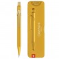 Ołówek automatyczny caran d'ache 844 goldbar, w pudełku, żółte złoto