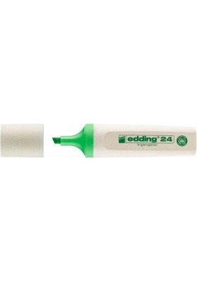 Zakreślacz e-24 EDDING ecoline, 2-5mm, jasnozielony