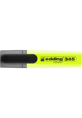 Zakreślacz e-345 EDDING, 2-5mm, żółty