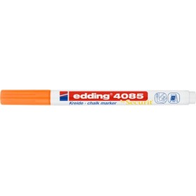 Marker kredowy e-4085 edding, 1-2mm, neonowy pomarańczowy - 10 szt