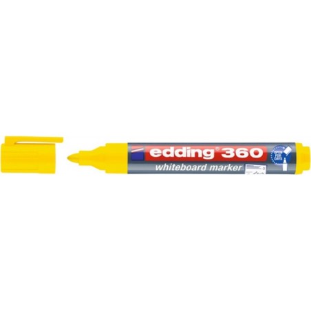 Marker do tablic e-360 EDDING, 1,5-3mm, żółty