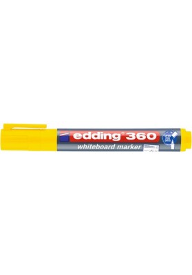 Marker do tablic e-360 edding, 1,5-3mm, żółty - 10 szt