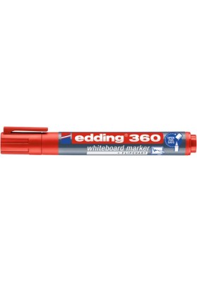 Marker do tablic e-360 edding, 1,5-3mm, czerwony - 10 szt