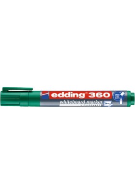 Marker do tablic e-360 edding, 1,5-3mm, zielony - 10 szt