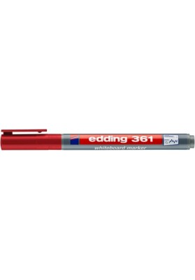 Marker do tablic e-361 edding, 1mm, czerwony - 10 szt