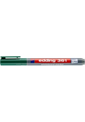 Marker do tablic e-361 edding, 1mm, zielony - 10 szt