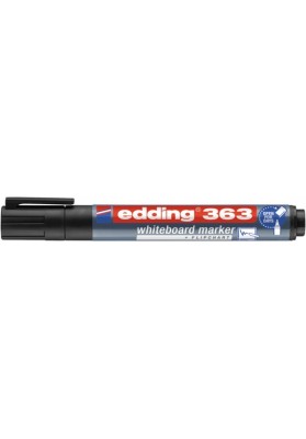 Marker do tablic e-363 edding, 1-5mm, czarny - 10 szt