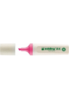 Zakreślacz e-24 EDDING ecoline, 2-5mm, różowy