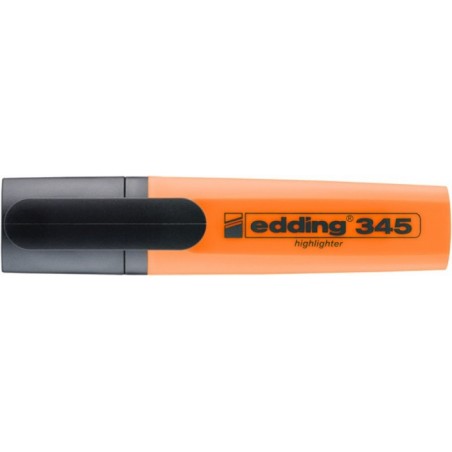 Zakreślacz e-345 edding, 2-5mm, pomarańczowy - 10 szt