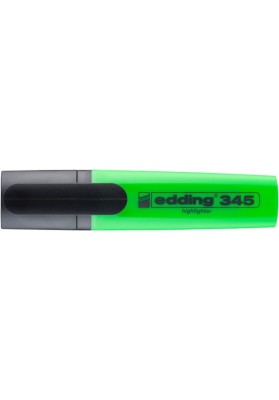 Zakreślacz e-345 edding, 2-5mm, zielony - 10 szt