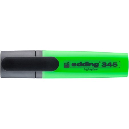 Zakreślacz e-345 edding, 2-5mm, zielony - 10 szt