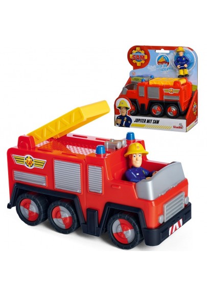 Simba strażak sam jupiter mini figurka wóz strażacki
