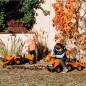 Falk traktorek kubota pomarańczowy z przyczepką + akc. od 1 roku