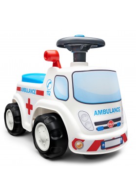 FALK Jeździk Samochód Ambulans z Klaksonem od 1 roku