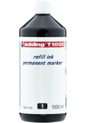 Tusz do uzupełniania markerów permanentnych e-t1000 EDDING, czarny