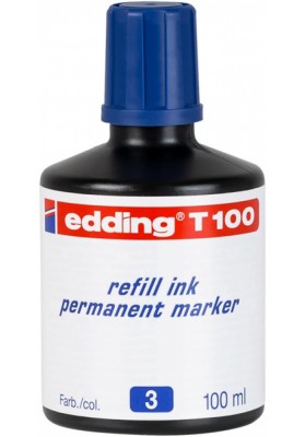 Tusz do uzupełniania markerów permanentnych e-T 100 EDDING, niebieski - 10 szt