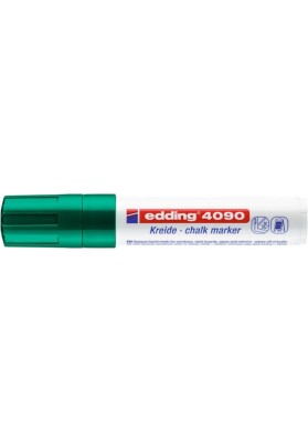 Marker kredowy e-4090 edding, 4-15 mm, zielony - 5 szt