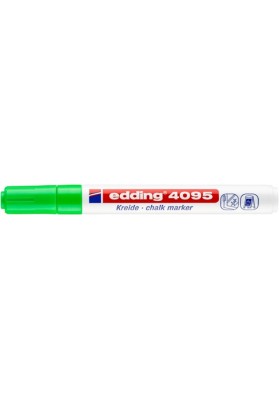Marker kredowy e-4095 edding, 2-3 mm, jasnozielony - 10 szt