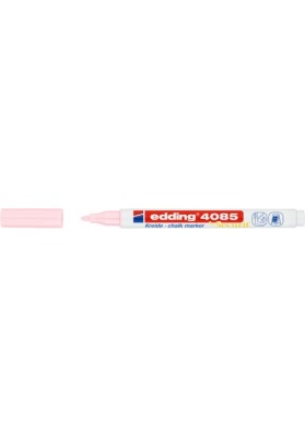 Marker kredowy e-4085 EDDING, 1-2 mm, pastelowy różany - 10 szt