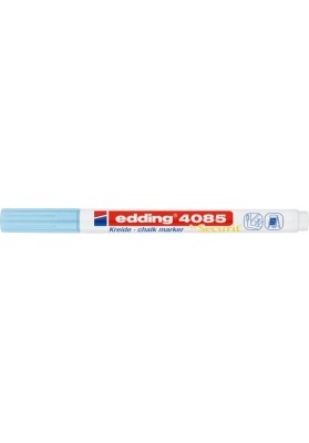 Marker kredowy e-4085 edding, 1-2 mm, pastelowy niebieski - 10 szt