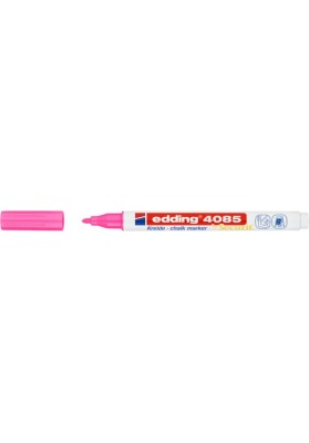 Marker kredowy e-4085 EDDING, 1-2 mm, neonowy różowy - 10 szt