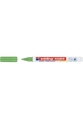 Marker kredowy e-4085 EDDING, 1-2 mm, metaliczny zielony - 10 szt