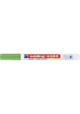 Marker kredowy e-4085 edding, 1-2 mm, metaliczny zielony - 10 szt