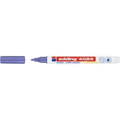 Marker kredowy e-4085 EDDING, 1-2 mm, metaliczny fioletowy - 10 szt