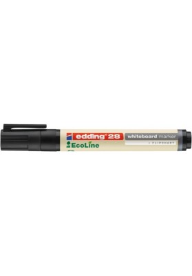 Marker do tablic e-28 edding ecoline, 1,5-3 mm, czarny - 10 szt