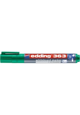 Marker do tablic e-363 edding, 1-5 mm, zielony - 10 szt