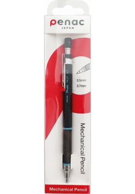 Ołówek automatyczny PENAC PROTTI PRC 107, sky blue, 0,7mm, czarny/niebieski - 12 szt