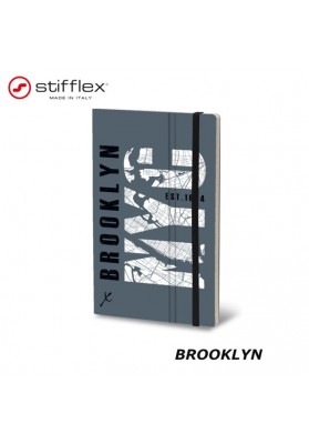 Notatnik STIFFLEX, 13x21cm, 192 strony, Brooklyn