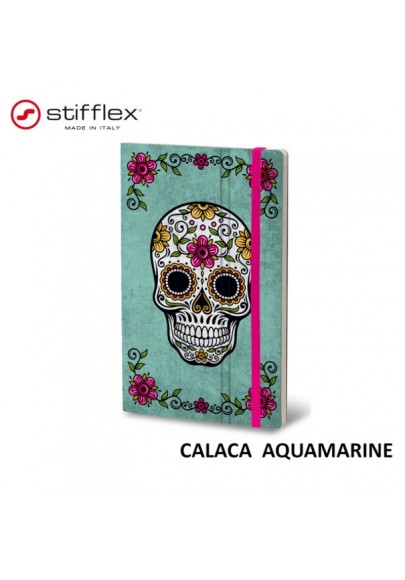 Notatnik stifflex, 13x21cm, 192 strony, calaca - aquamarine