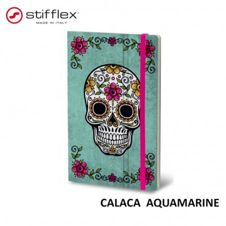 Notatnik STIFFLEX, 13x21cm, 192 strony, Calaca - Aquamarine