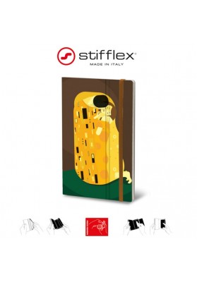 Notatnik STIFFLEX, 13x21cm, 192 strony, Klimt