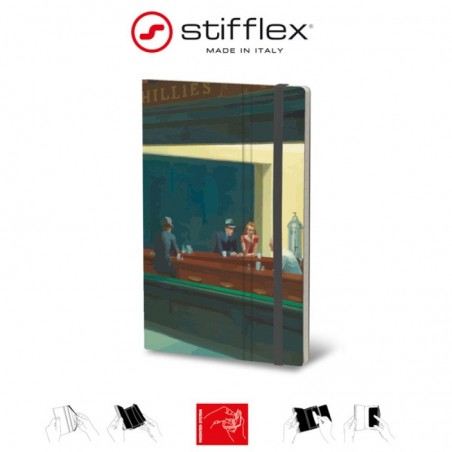 Notatnik stifflex, 13x21cm, 192 strony, hopper