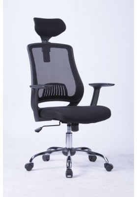 Fotel biurowy office products itaka, czarny