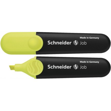 Zakreślacz schneider job, 1-5 mm, blister, żółty