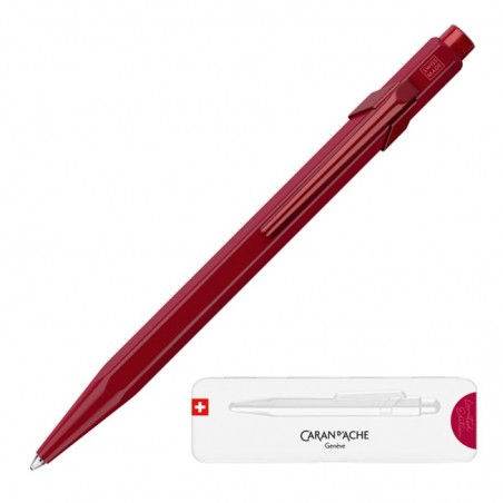 Długopis CARAN D'ACHE 849 Claim Your Style, Edycja 4, Garnet Red